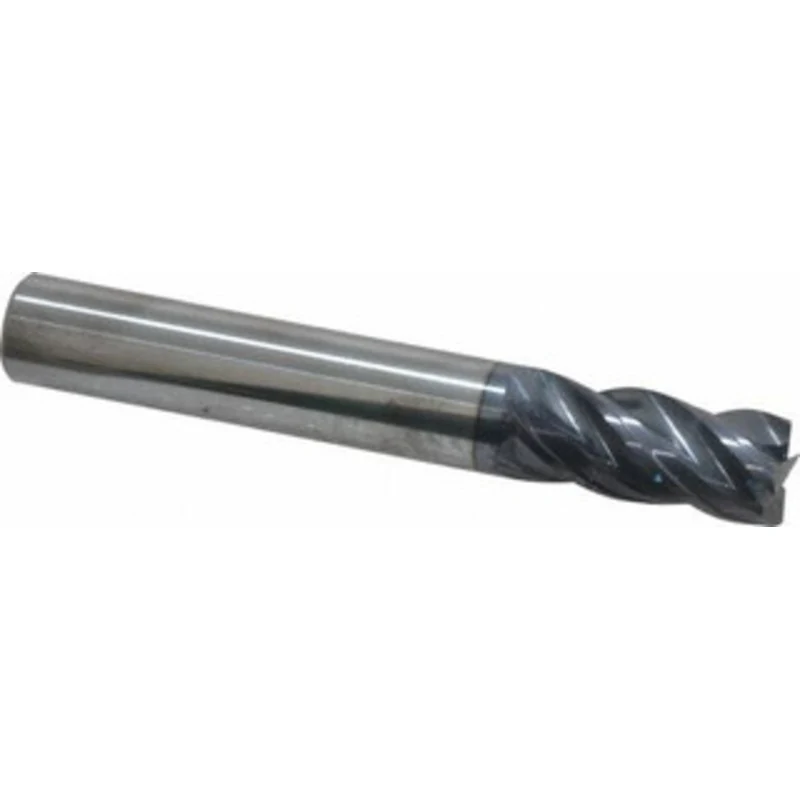 KYOCERA SGS 12mm, 26mm LOC, 12mm Shank Diam, 83mm OAL, 4 Flute, Solid Carbide Square End Mill Single End, AlTiN Finis...